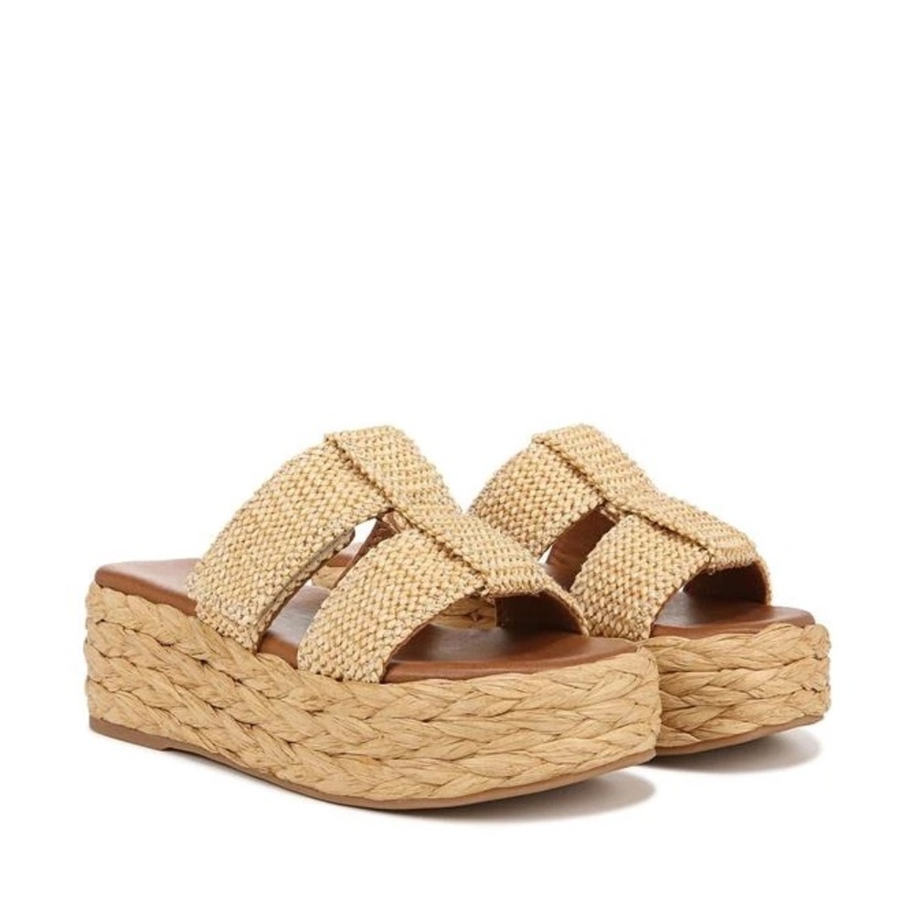 Zodiac Izzy Raffia Platform Sandal Size 7